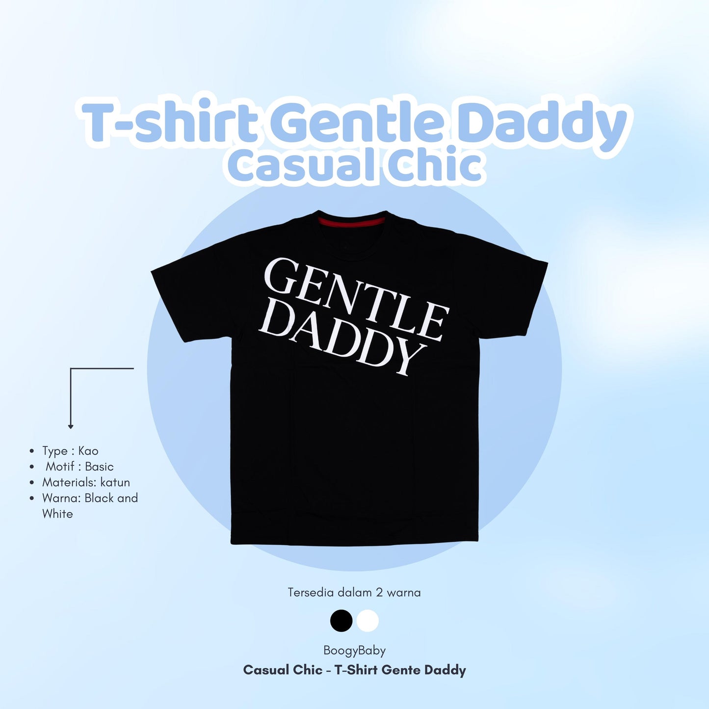 T Shirt Gentle Daddy (Casual Chic)