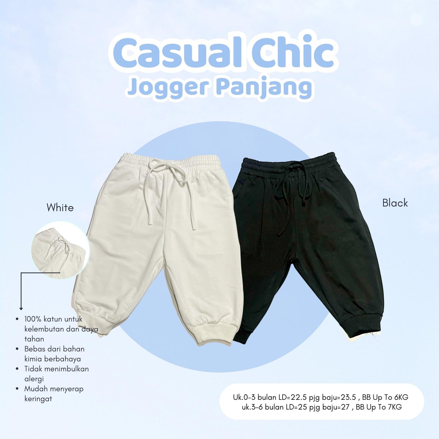 Jogger Panjang (Casual Chic)