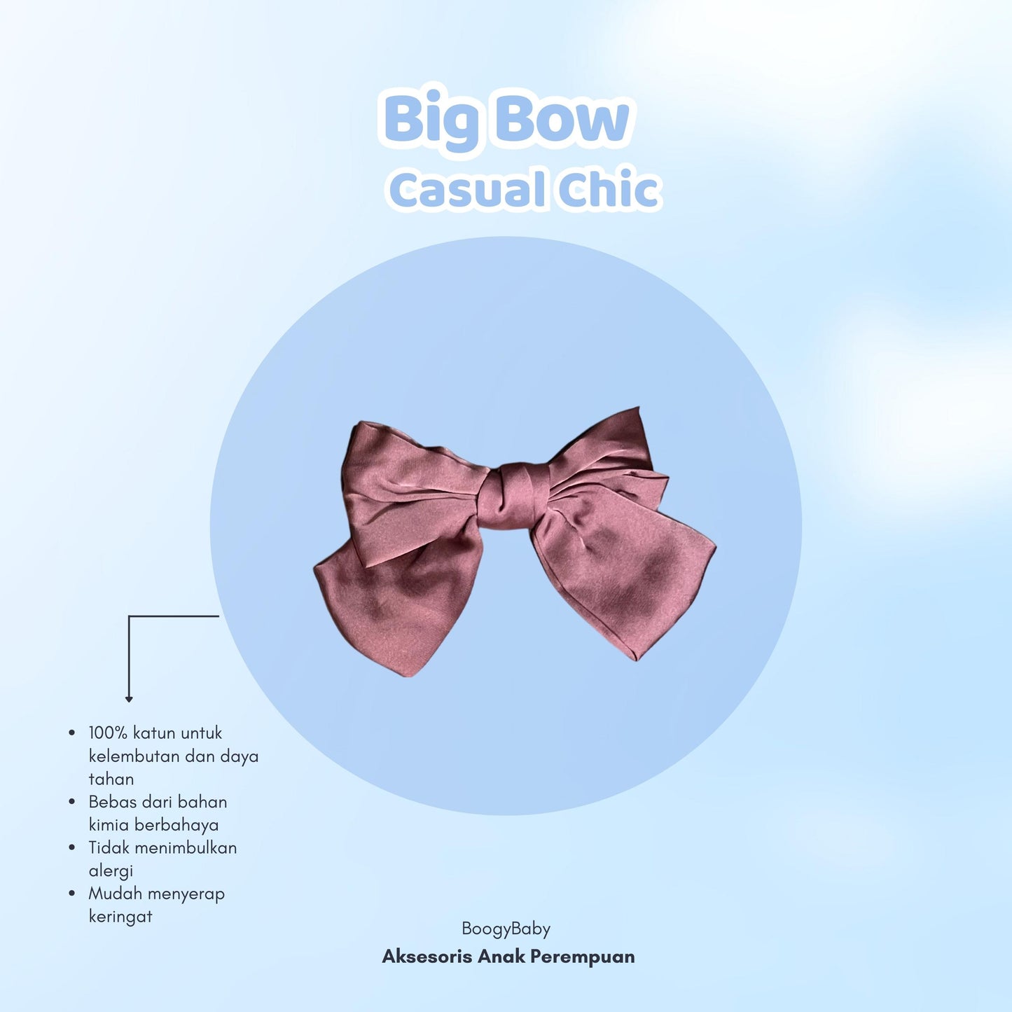 Big Bow / Pita Besar (Casual Chic)